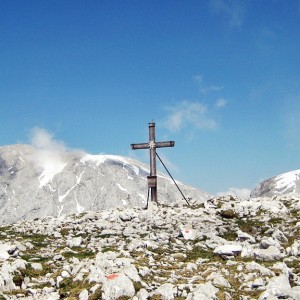 Gipfelkreuz Hohes Brett