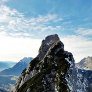 Große Arnspitze von Mittlerer aus gesehen