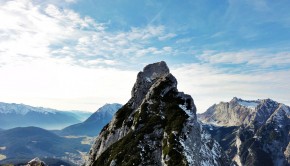 Große Arnspitze von Mittlerer aus gesehen