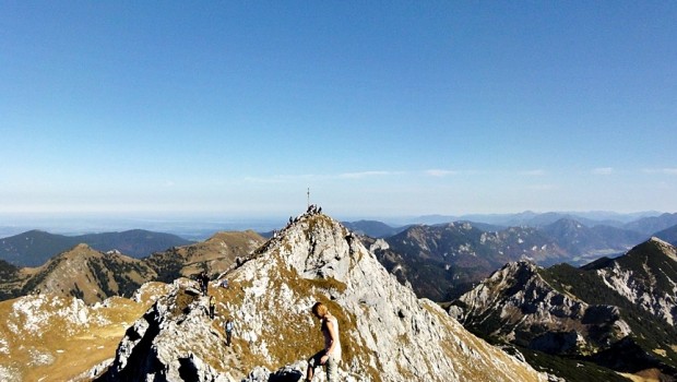 Der Gipfel der Hochplatte