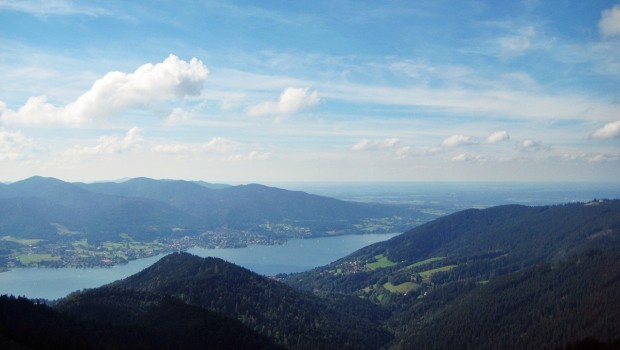 Tegernsee vom Baumgartenschneid