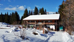 Die Frasdorfer Hütte ("Frasi") ist auch im Winter schön