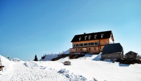 Rotwandhaus im Winter