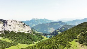 Der Soinsee vom Gipfel des Auerspitz