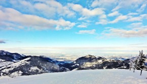 Auf der Brünnsteinschanze