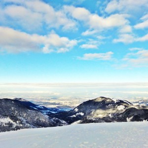 Auf der Brünnsteinschanze