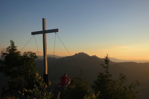 Geierstein bei Sonnenuntergang