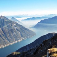 Blick von Seekarspitze auf den Achensee