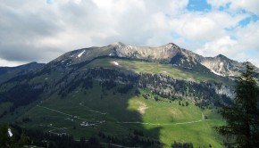 Ackernalm und Sonnwendjoch vom Veitsberg gesehen