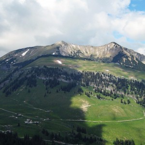 Ackernalm und Sonnwendjoch vom Veitsberg gesehen