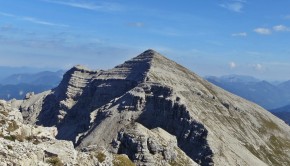 Die markante Soiernspitze von Westen