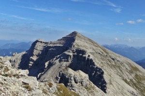 Die markante Soiernspitze von Westen