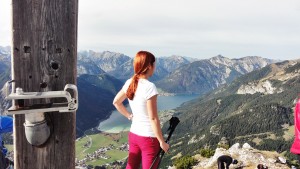 Aussicht vom Ebner Joch auf den Achensee - Top! :)