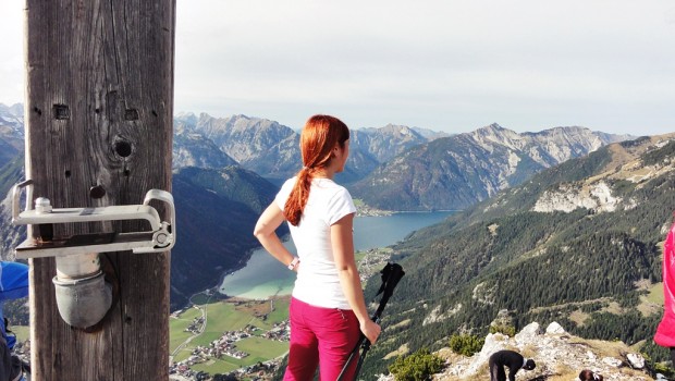 Aussicht vom Ebner Joch auf den Achensee - Top! :)