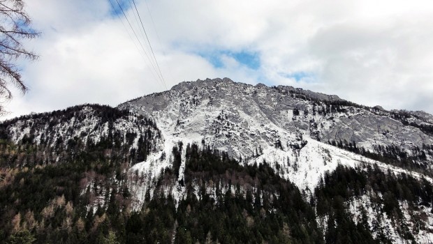 Der Rauschberg von der Talstation