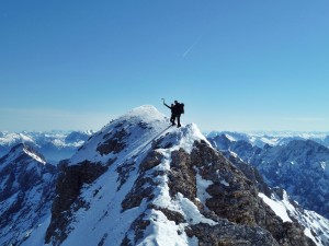 Am Jubiläumsgrad im Winter