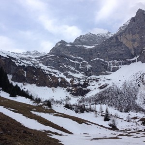 Die Hochglückscharte im Karwendel