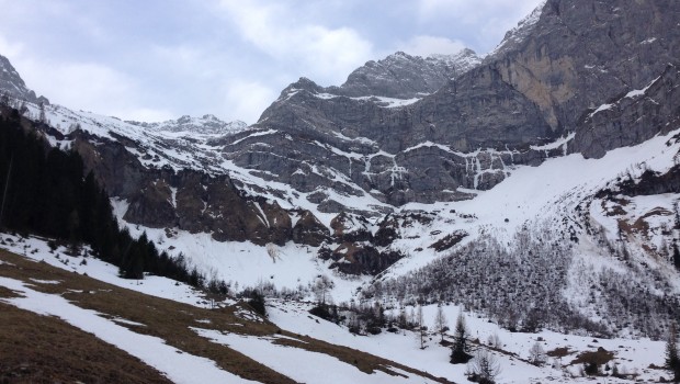 Die Hochglückscharte im Karwendel