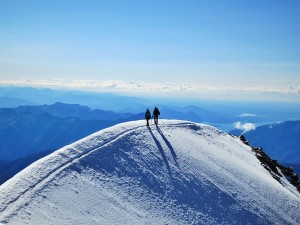Weissmies Überschreitung