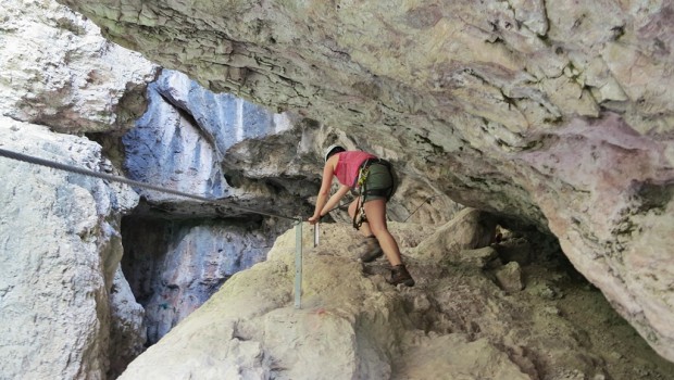 Klettersteig Burrone Giovanelli