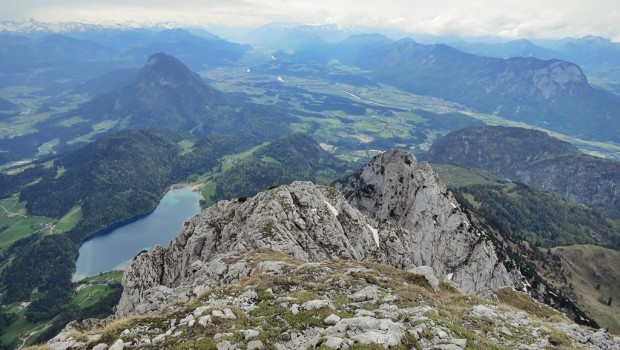 Scheffauer Gipfelblick u.a. auf Hintersteiner See