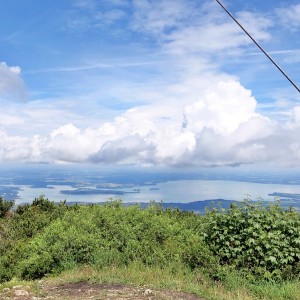 Chiemsee-Blick von der Hochplatte