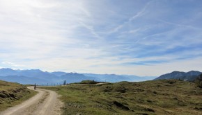 Tolle Aussicht am höchsten Punkt der Tour