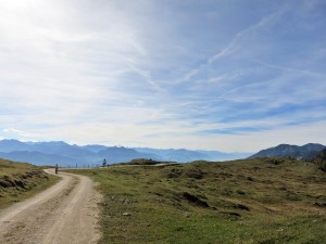 Tolle Aussicht am höchsten Punkt der Tour
