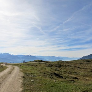 Tolle Aussicht am höchsten Punkt der Tour