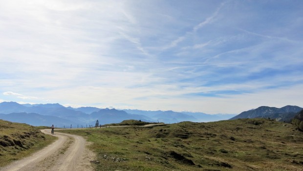 Tolle Aussicht am höchsten Punkt der Tour