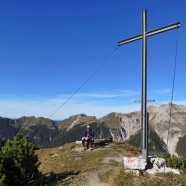 Gipfelkreuz am Steinkarkopf