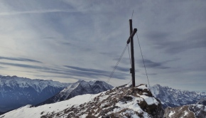 Gipfelkreuz der Gehrenspitze