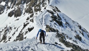 Mit dem Black Diamond Raven auf die Ruderhofspitze