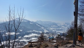 Am Gipfel des Wetterkreuz