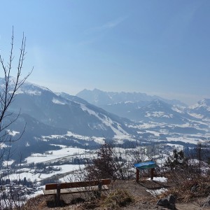 Am Gipfel des Wetterkreuz