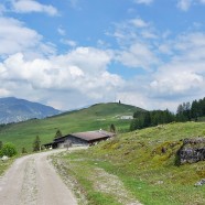 Sicht auf den Prostkogel während Abstieg