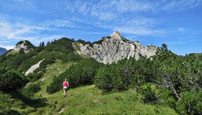 Kurz vor der Rappenklammspitze