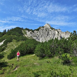 Kurz vor der Rappenklammspitze