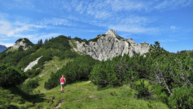 Kurz vor der Rappenklammspitze