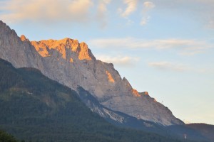 Zugspitze im Morgenlicht