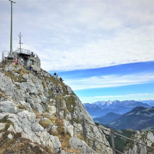 Am Gipfel des Wendelstein