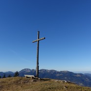 Auf der Hochalm, dahinter Benediktenwand