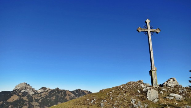 Blick vom Seebergkopf zum Wendelstein