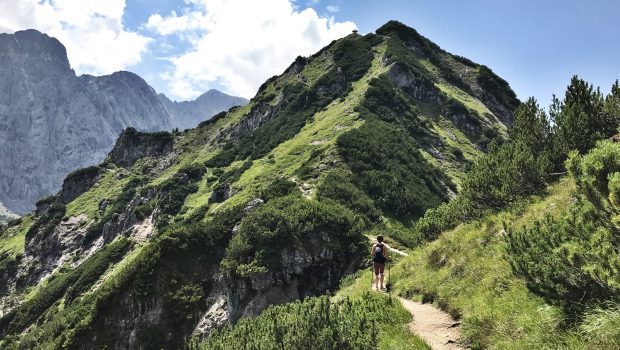 Kurz vor dem Stripsenkopf