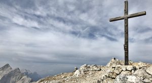 Gipfelkreuz der Speckkarspitze