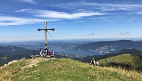 Hirschberg-Gipfel, Tegernsee und Hirschberg-Haus