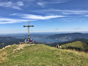 Hirschberg-Gipfel, Tegernsee und Hirschberg-Haus
