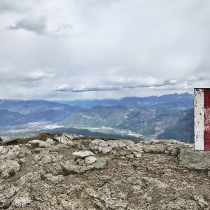 Gipfel des Mt. Roen, dahinter Bozen