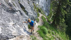 Unterwegs am Maiklsteig