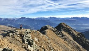 Gipfelblick von der Kassianspitze, vorne die Ritzlarspitze